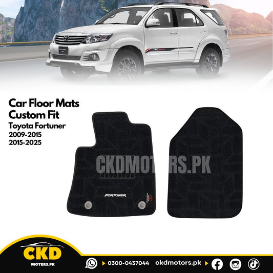 Premium Carpet Car Floor Mats For Toyota Fortuner 2012-2015