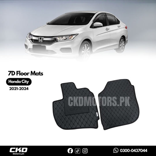 Premium 7D Floor Mats for Honda city 2021-2025