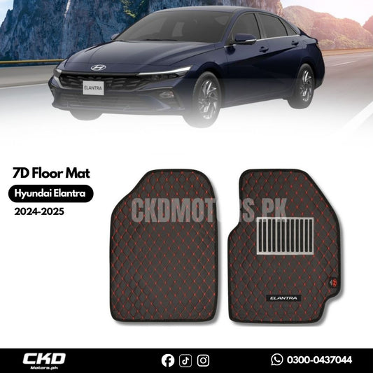 7D Floor Mat For Hyundai Elantra 2024-2025