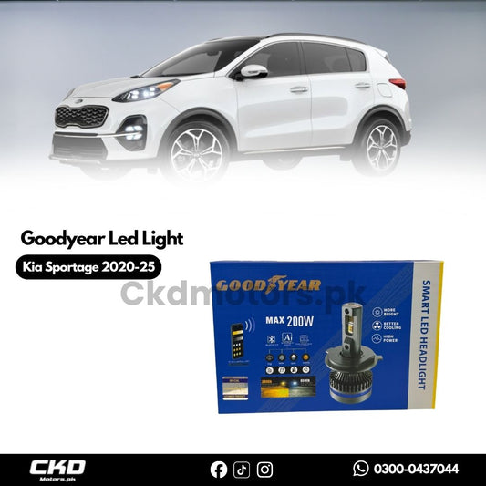 Goodyear | 200W | LED Foglamp Light | for Kia sportage (2020-2025)