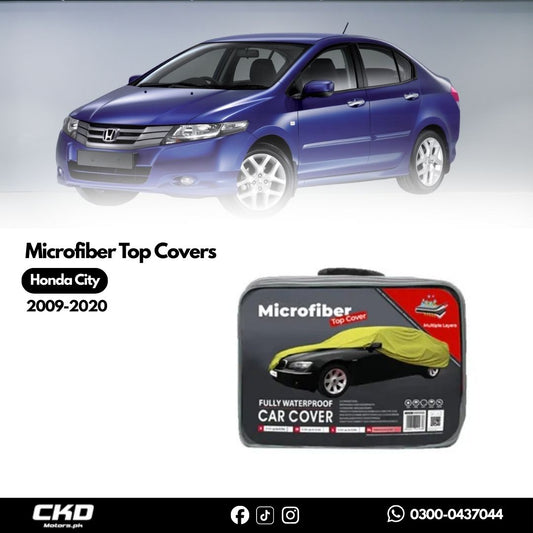 Microfiber Top Covers for Honda City 2009-2020