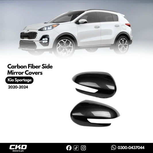 KIA Sportage Carbon Fiber Side Mirror Covers