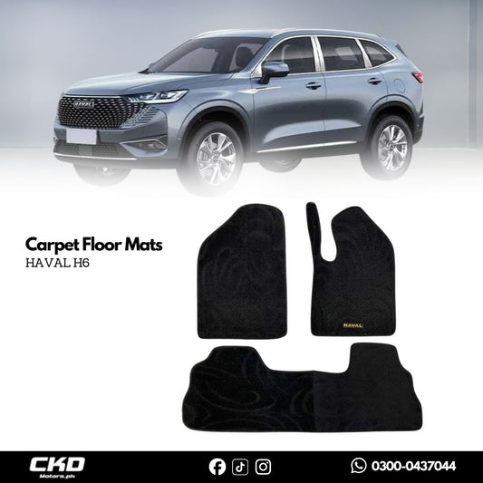 Cartrex Executive Carpet Floor Mats for Haval H6 – Premium Interior Protection