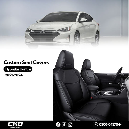 Custom Seat Cover For Hyundai Elantra 2021-2024