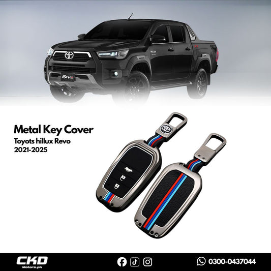 Metal Key Cover for Toyota Hillux Revo 2017-2025