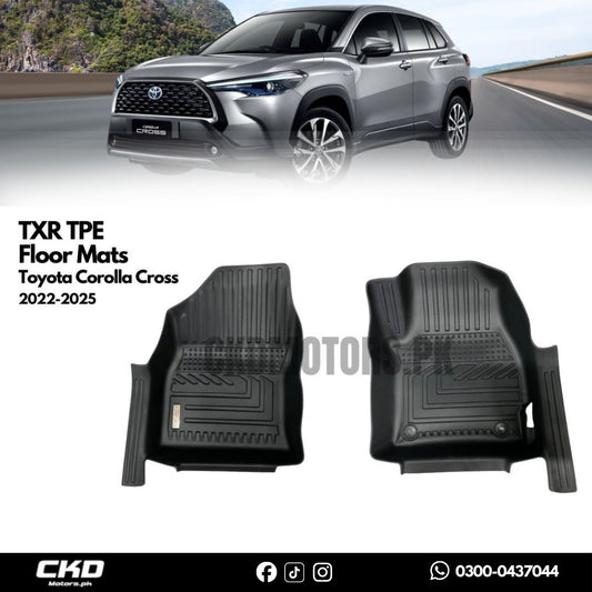 TXR TPE Floor Mats For Toyota Cross 2022-2025