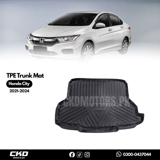 TPE Trunk Mat for Honda City 2022–2025
