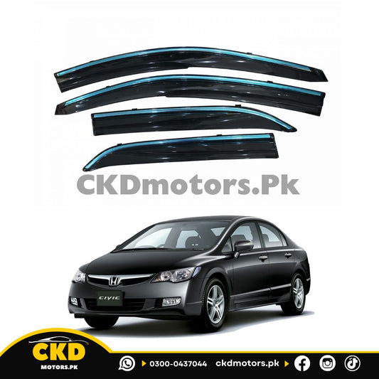 Honda Civic Reborn 2007-2012 Window Air Press