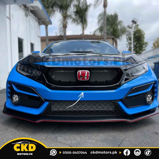 Honda Civic X 2016-2021 JS Racing Front Grill