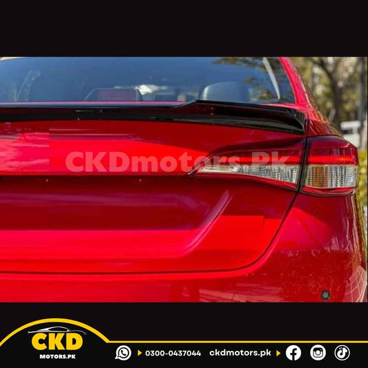 Toyota Yaris 2020-2024 Trunk Spoiler Slim Version 4