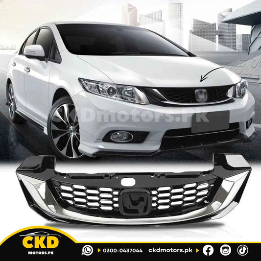 Honda Civic Rebirth 2013-2016 Front Facelift Grill