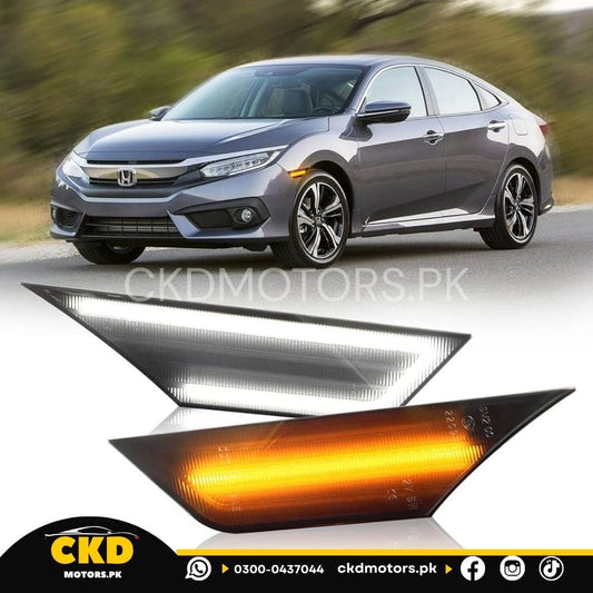 Honda Civic X Side Fender Marker Lamp LED DRL