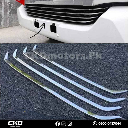 Toyota Fortuner 2017-2021 Lower Grill Chrome