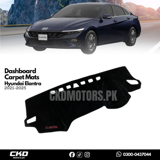 Dashboard Carpet Mats for Hyundai Elantra 2024-2025