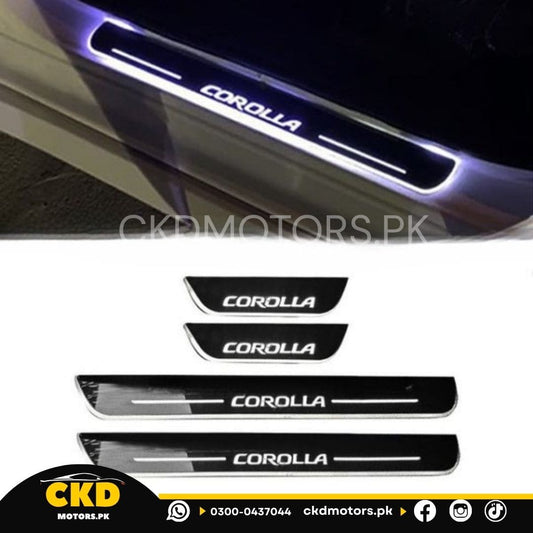 Toyota Corolla Door Led Sill Plate