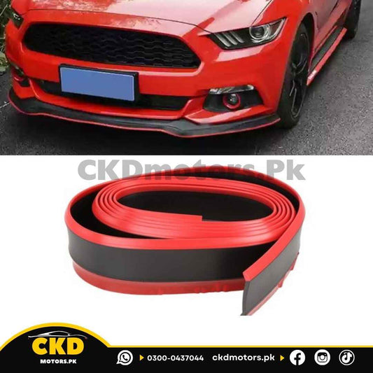 Universal Samurai Red & Black Front Lip