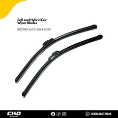 Smooth and Clear Visibility Car Wiper Blades for Suzuki Alto 2014-2025
