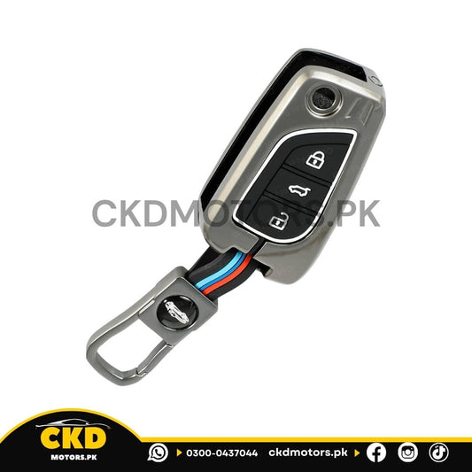 Toyota Corolla Metal Key Cover  Model 2017 - 2025