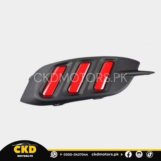 Honda Civic X Rear Bumper Mustang Style DRL