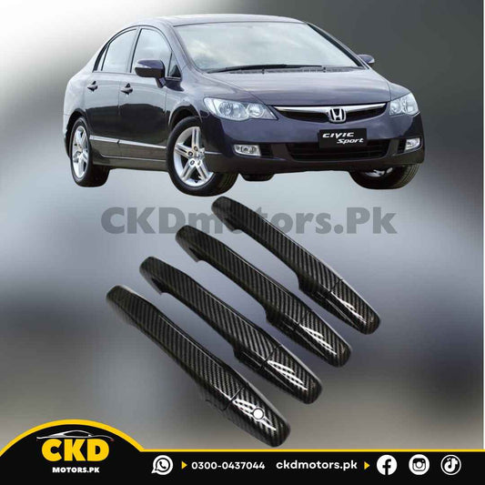 Honda Civic Reborn 2006-2012 Carbon Fiber Door Handle Covers