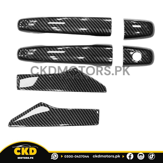 Suzuki Swift Carbon Fiber Door Handles Cover for 2022-2024