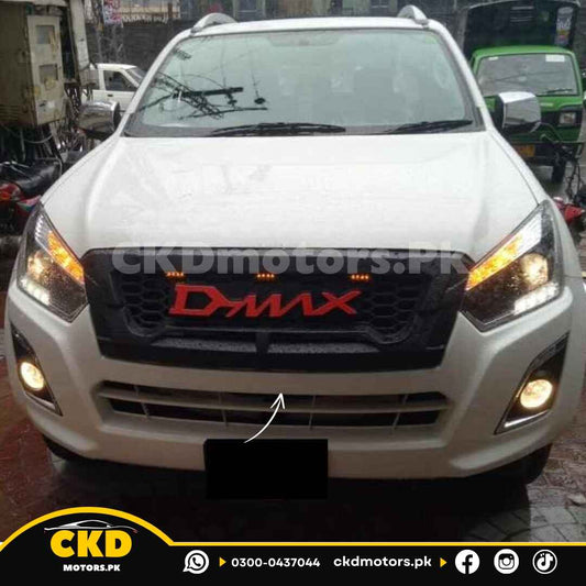 Isuzu D max 2018-2021 Matt Black Grill