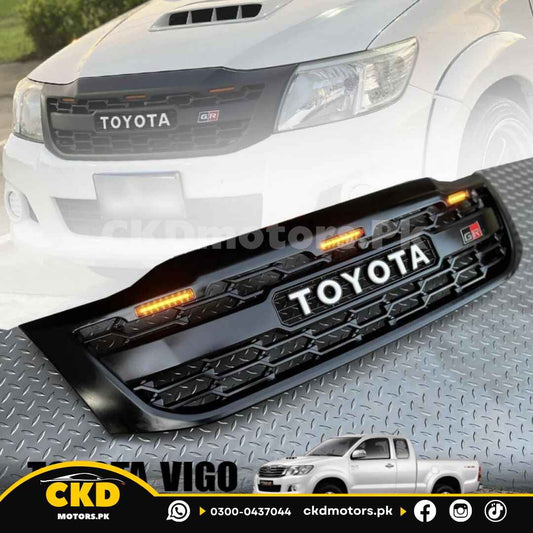 Toyota Hilux Vigo 2006-2014 GR Style LED Front Grill
