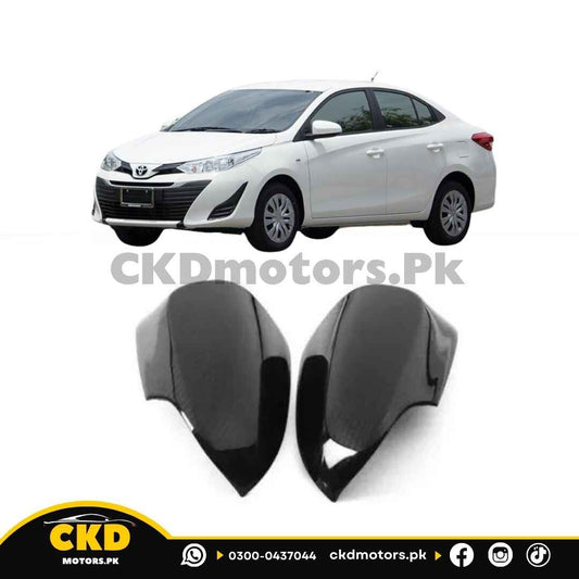 Toyota Yaris 2020-24 Carbon Fiber Side Mirror Covers