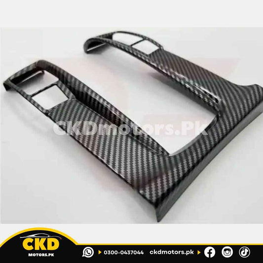 Honda Civic X Gear Console Carbon Fiber Trim | 2016-21