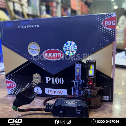 Bugatti LED HeadLight P100 | H4, H11 , 9005, 9006 | 1500W
