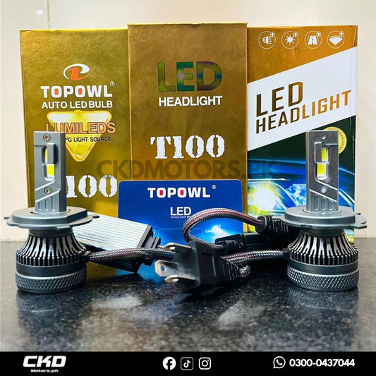 TOPOWL T100 LED HeadLight | H4, H11 , 9005, 9006 | 3000W