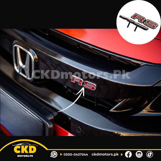 Honda Civic X 2016-2021 Grill RS Logo