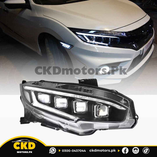 Honda Civic X NSX Style Head Lights | 2016-21