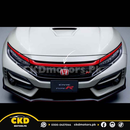 Honda Civic X 2016-2021 Grill Modulo Red Trims