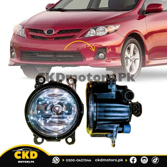 Toyota Corolla Fog Light Lamps Pair | 2009-2014