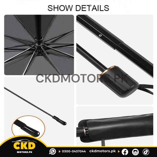 Car Umbrella Sun Shade Cover for Changan Oshan X7 (2022–2025) – Foldable Windshield UV & Heat Protection Shield