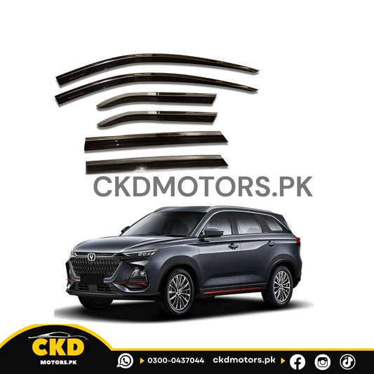 Changan Oshan X7 TXR Air Press Sun Visor With Chrome - Model 2022-2024