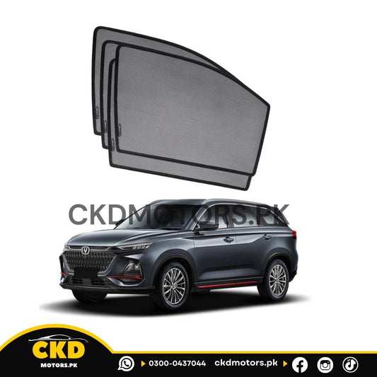 QS Window Sun Shades (Car Pardy) For Changan Oshan X7 2022-2025 Crossover: Ultimate UV Protection & Comfort