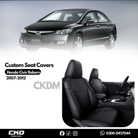 Custom Seat Cover For Honda Civic Reborn 2007-2012