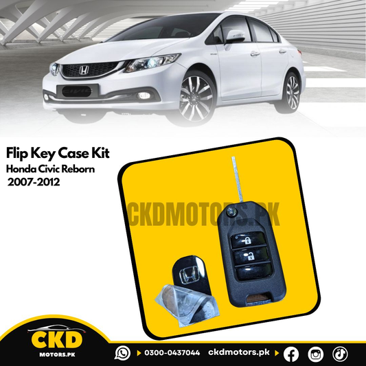 Flip Key Case Kit For Honda Reborn 2007-2012