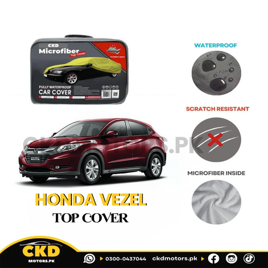 Honda Vezel Model 2016-2020 Microfiber Car Top Cover
