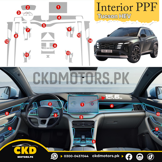 Interior PPF For Tucson