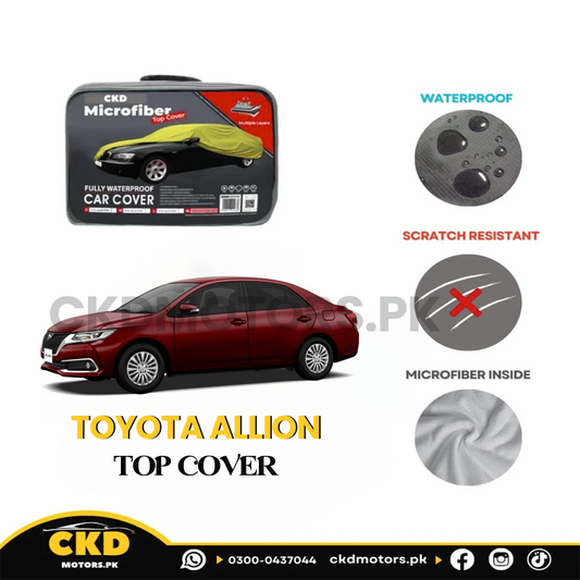 Toyota Allion Microfiber Car Top Cover