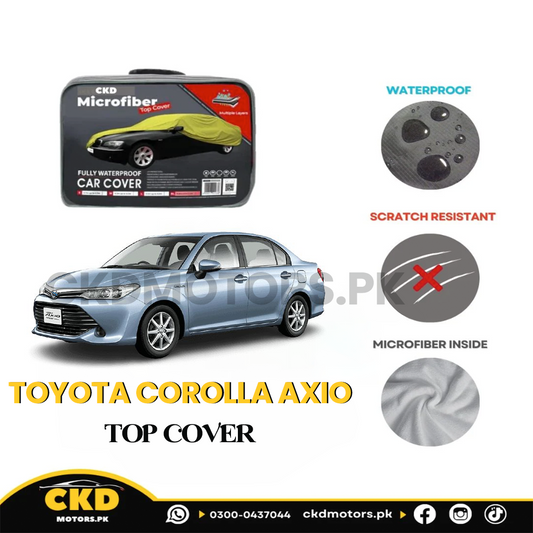 Toyota Corolla Axio Model 2006-2012 Microfiber Car Top Cover