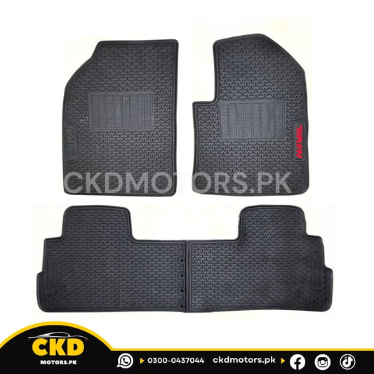Premium Latex PVC Car Floor Mats for HAVAL H6