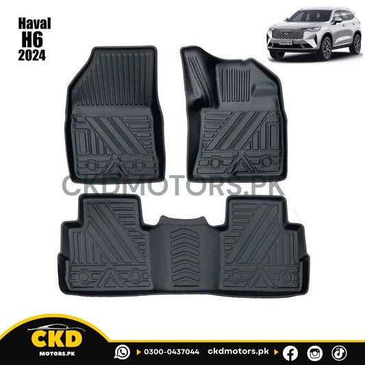 TPE Style PVC Floor Mats for Haval H6 – Premium Interior Protection