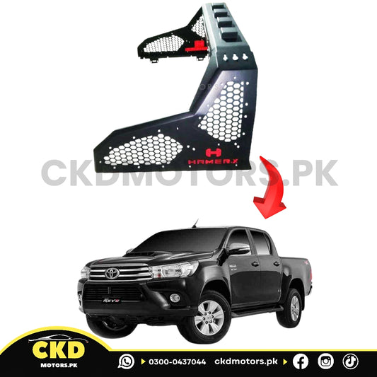 Toyota Hilux Vigo Revo Tiger | Isuzu Dmax |Hamer Double Net Half Roll Bar Warrior