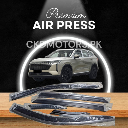 Air Press Window Visor Jet Black