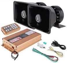 Hi Power 400 Watts Siren Double Speaker Extra Loud For all Cars