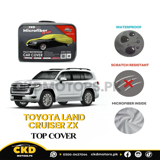 Toyota Land Cruiser V8 Microfiber Car Top Cover